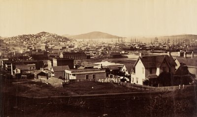 [Front de ville depuis Rincon Hill en 1860] - Carleton Watkins