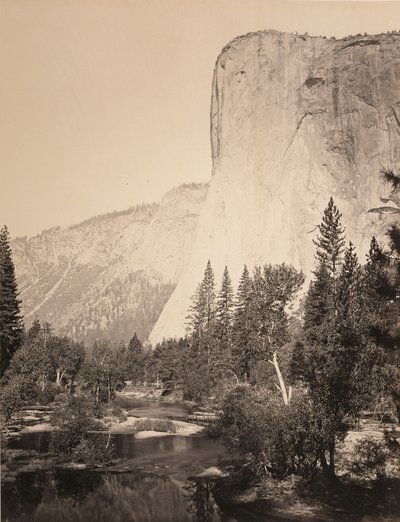 El Capitan (3600 ft.) Yosemite - Carleton Watkins