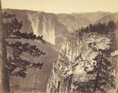 Première vue de la vallée - Carleton Watkins