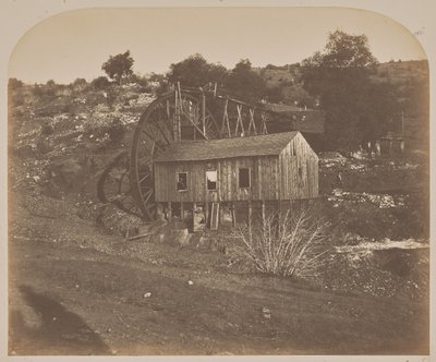 [Moulin sur le ruisseau Mariposa] - Carleton Watkins