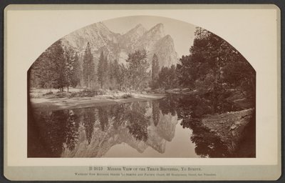 Le miroir des trois frères, Yo Semite - Carleton Watkins