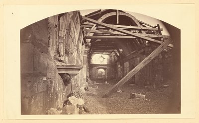 [Mission El Carmelo Stab. 1770/ Intérieur Monterey Cal.] - Carleton Watkins