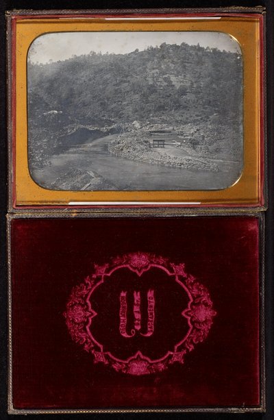 Sans titre (scène de mine fluviale) - Carleton Watkins