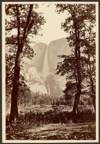 Les chutes du Yosemite - Carleton Watkins
