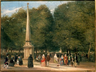 Fête des fleurs pour la célébration de San Foca à Milan 20/04/1845 - Carlo Jotti