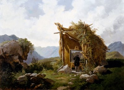 Artistes à la campagne - Carlo Ademollo