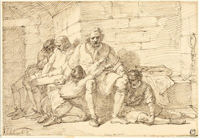 Ugolino et ses fils en prison - Carlo Arienti