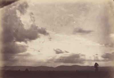 Étude de nuages, Campagne romaine - Carlo Baldassare Simelli