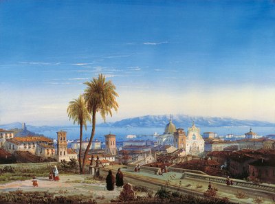 Vue de Messine - Carlo Bossoli
