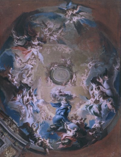 Dieu le Père recevant la Vierge de l
