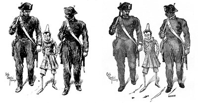 Pinocchio par Carlo Chiostri (1863-1939), un des premiers illustrateurs italiens de l