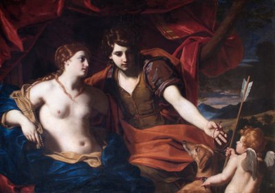 Vénus et Adonis - Carlo Cignani