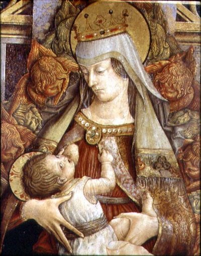 Madonna allaitant l