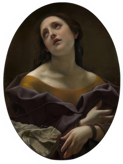 Allégorie de la patience. 1677 - Carlo Dolci