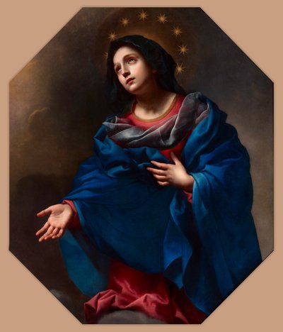 Madone en gloire - Carlo Dolci