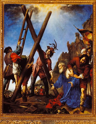 Saint André devant la croix - Carlo Dolci