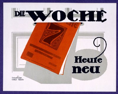 Publicité pour le journal illustré 