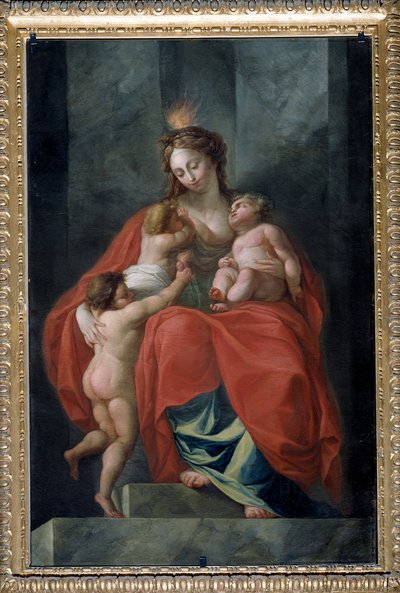 Allégorie des treize valeurs de la république : la Charité - Carlo Giuseppe Ratti