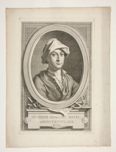 Portrait de Giuseppe Ignazio Rossi - Carlo Gregori