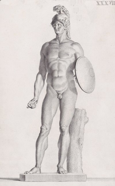Statue de Mars, 1734 - Carlo Gregori