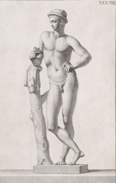 Statue de Mercure, 1734 - Carlo Gregori