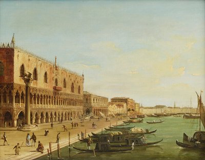 Le palais des Doges à Venise avec Riva degli Schiavoni - Carlo Grubacs