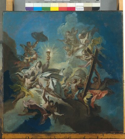 Le triomphe de la Foi - Carlo Innocenzo Carloni