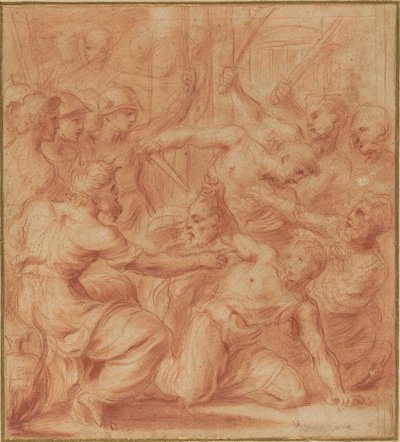 David offrant la tête de Goliath au roi Saül - Carlo Maratta