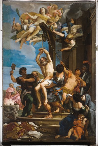 Martyr de Saint Blaise, vers 1680 (huile sur toile) - Carlo Maratta