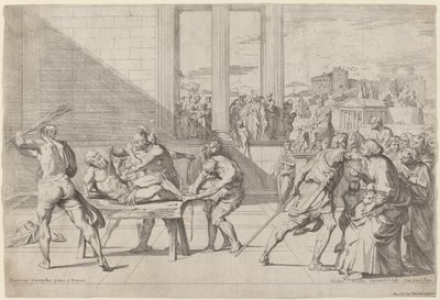 Le martyre de Saint André - Carlo Maratta after Domenichino