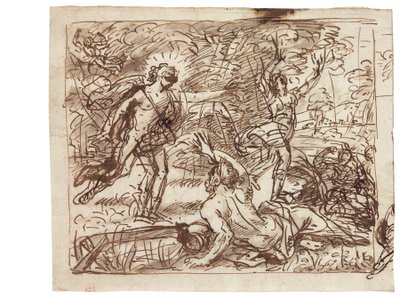 Apollon et Daphné - Carlo Maratta or Maratti