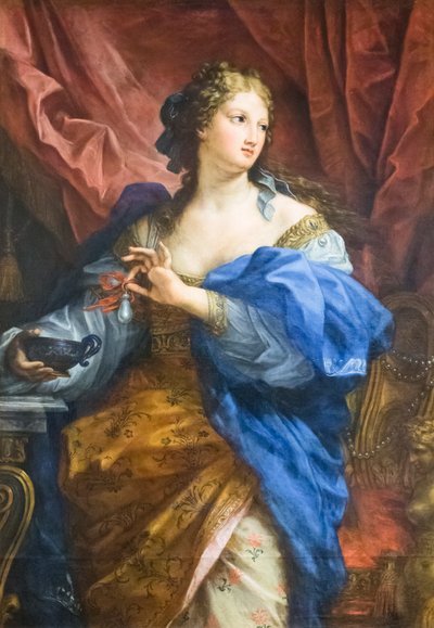 Cléopâtre dissout une perle dans une coupe de vin - Carlo Maratta or Maratti