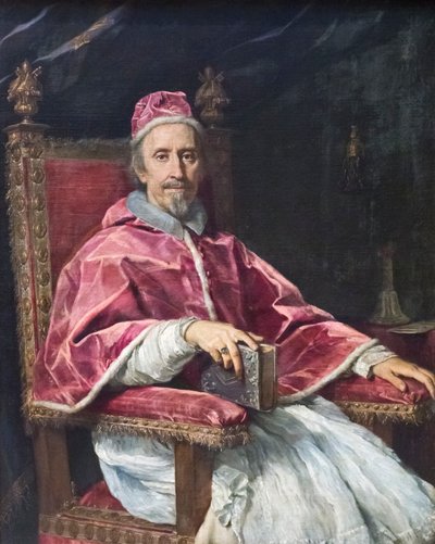 Portrait de Clément IX - Carlo Maratta or Maratti