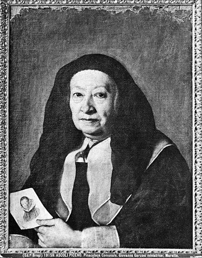 Portrait de Giovanna Garzoni - Carlo Maratta or Maratti