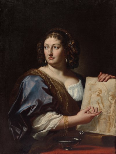 Portrait de Francesca Gommi Maratti, c.1701 - Carlo Maratti