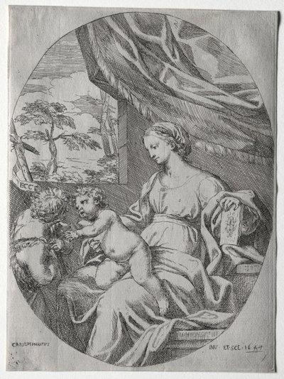 Vierge et enfant avec l