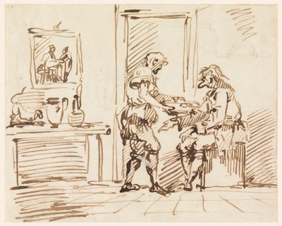 Scène de genre - Carlo Marchionni