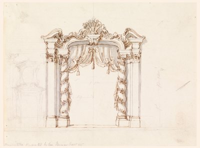 Projet pour une entrée - Carlo Marchionni