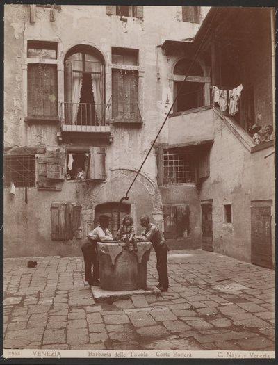 Barbaria delle Tavole - Cour de la Bottera - Carlo Naya