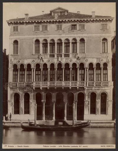 Palais Loredan - Carlo Naya