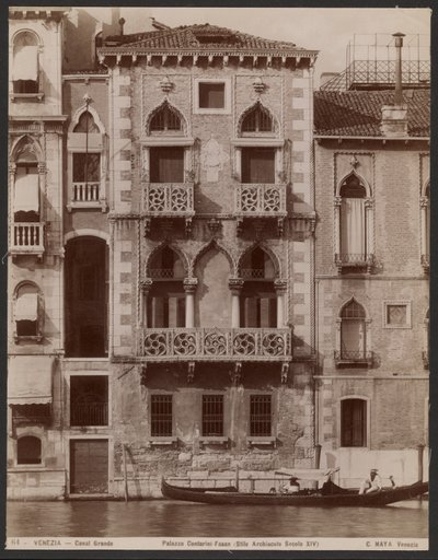 Palais Contarini-Fasan, Venise - Carlo Naya
