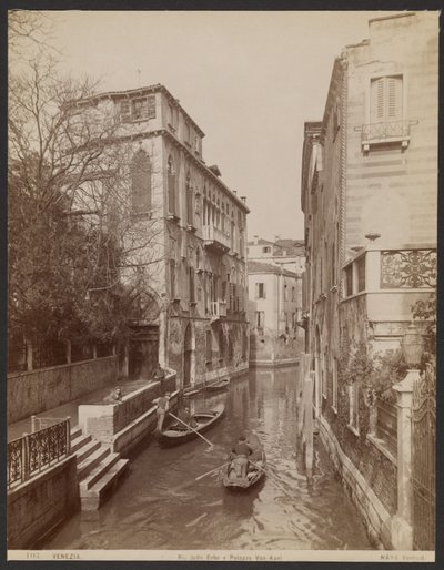Rio delle Erbe et Palais Van-Axel - Carlo Naya