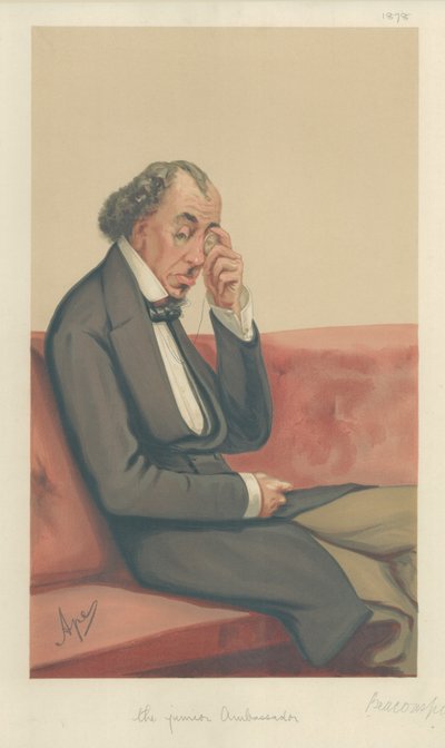 Benjamin Disraeli, le Comte de Beaconsfield - Carlo Pellegrini