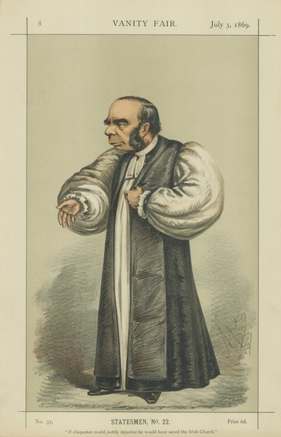 Évêque de Peterborough (Dr Magee) - Carlo Pellegrini
