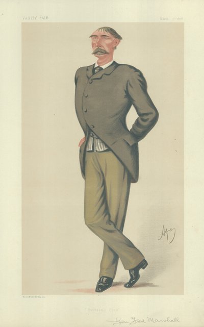 Général Frederick Marshall - Carlo Pellegrini