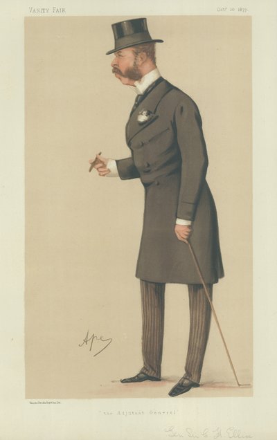 Général Sir Charles Henry Ellice - Carlo Pellegrini