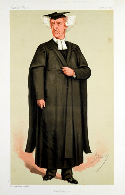 Henry George Liddell, érudit britannique, 1875 - Carlo Pellegrini