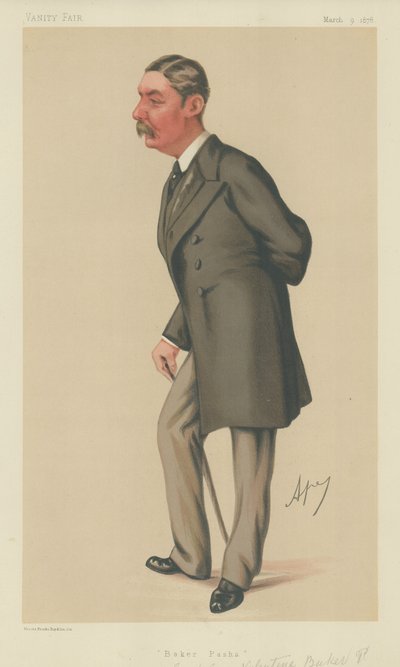 Lieutenant-général Valentine Baker - Carlo Pellegrini