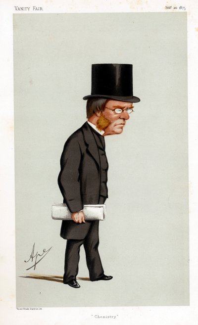 Lyon Playfair, chimiste, politicien et administrateur écossais, 1875 - Carlo Pellegrini