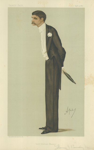 M. Henry John Brinsley Manners - Carlo Pellegrini